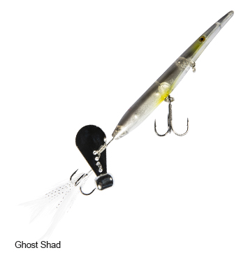 Z-Man Hellraizer 5 - Esca Artificiale Con Lama Di Coda Ponderata Per Pesca, Modello Osso